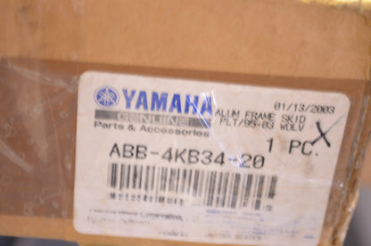 Aluminum Frame Skid Plate NOS