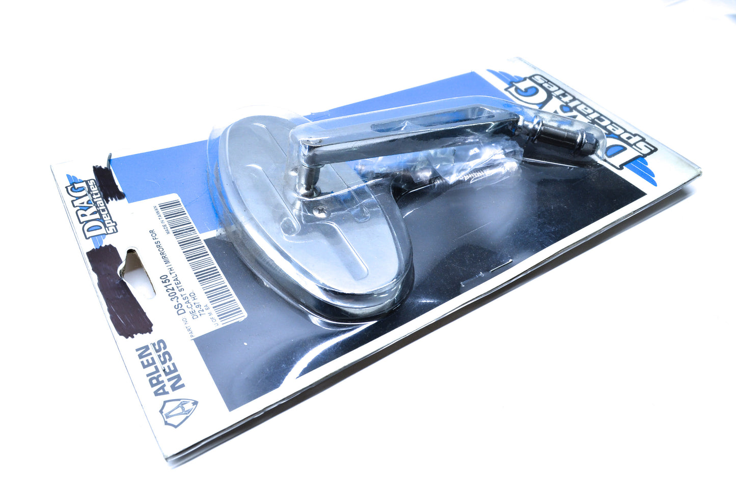 New Drag Specialties Die Cast Stealth Mirror NOS