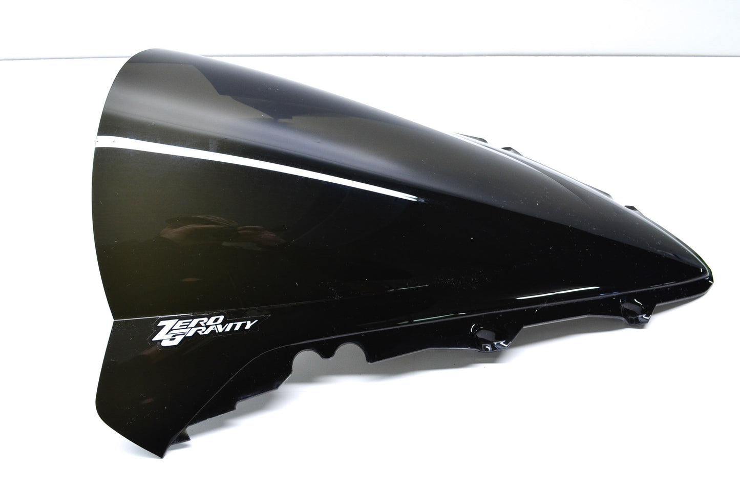 New Zero Gravity Black Double Bubble Windscreen NOS