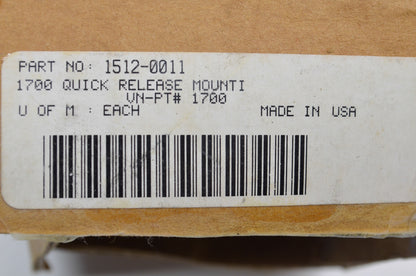 New Moose Quick Release Mounting Kit NOS