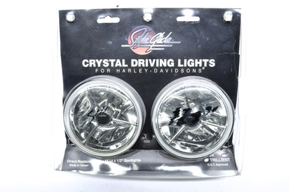 Style Glide 590327, 140400 Wave Spot Lamps Qty 2 NOS