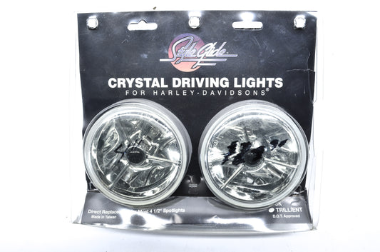 Style Glide 590327, 140400 Wave Spot Lamps Qty 2 NOS