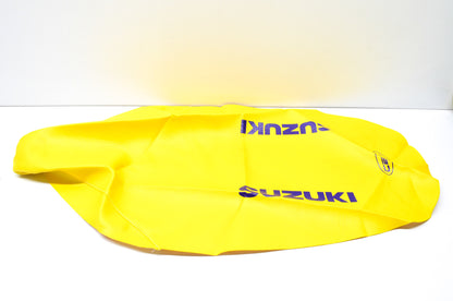 New Ceet Yellow Suzuki RM125/250 Seat Cover NOS