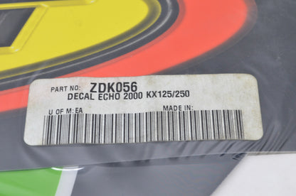 New Ceet Echo Decal Kit Kawasaki 200 KX 125/250 NOS