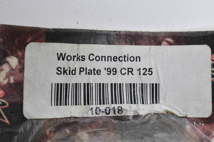 New Works Connection 1999 Honda CR 125 Skid Plate NOS
