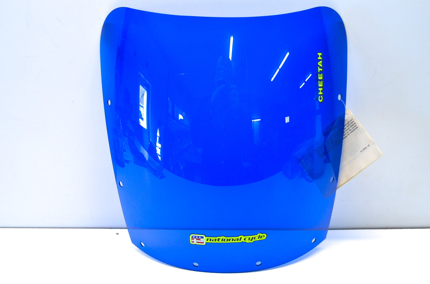 National Cycle N3356 Blue Bubble Windshield NOS