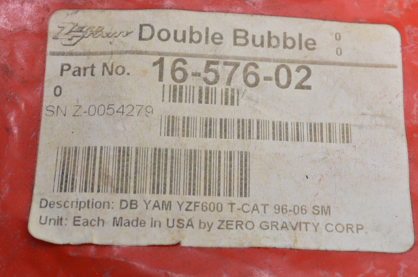 Double Bubble Dark Smoke windshield NOS