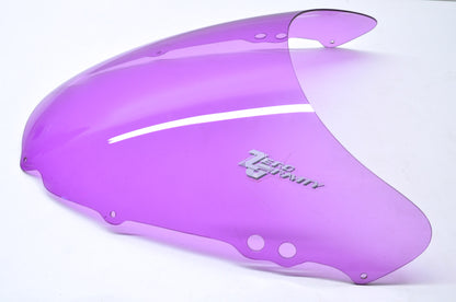 Zero Gravity 11-103-11, 55-1902 Traffic Lights Transparent Purple Windshield NOS