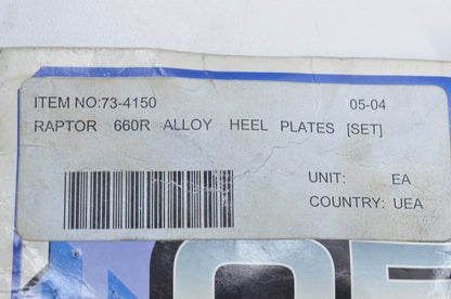 Heel Plate Kit NOS
