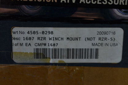 Moose Racing 4505-0298 Winch Mount Kit NOS
