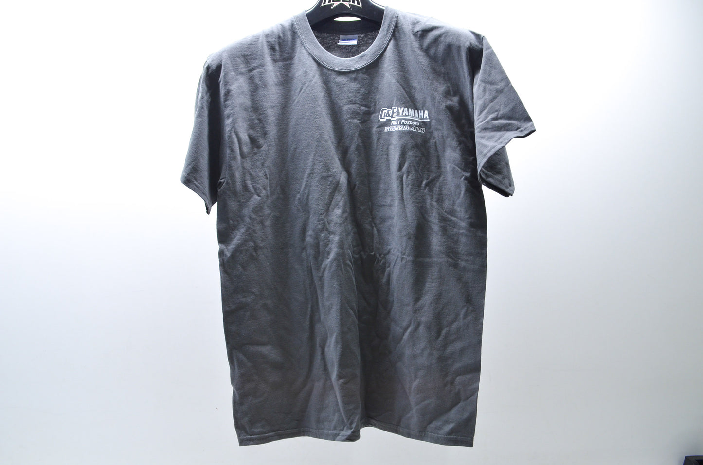 Gildan Large Dark Grey C&E Yamaha Shirt NOS