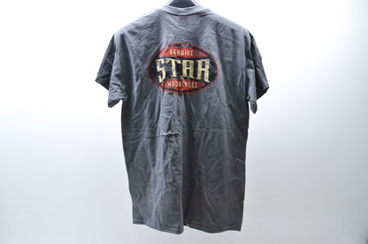 Gildan Large Dark Grey C&E Yamaha Shirt NOS