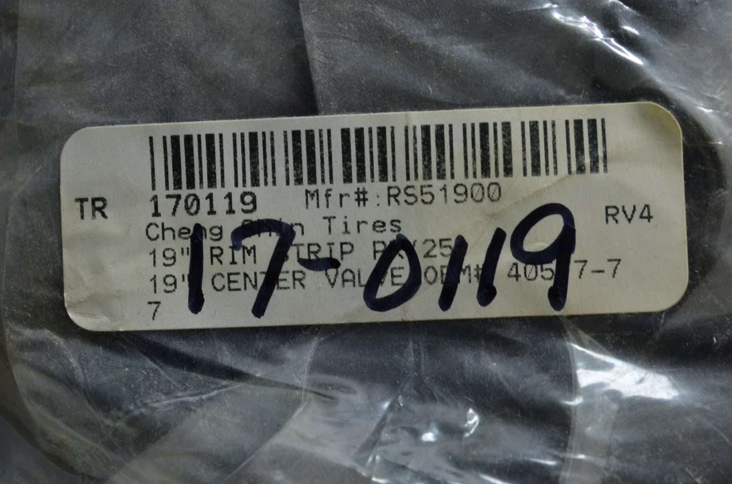 Aftermarket 17-0119, RS51900 Rim Strips 19" Qty 2 NOS
