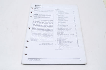 New OEM Honda Shop Manual GX240/GX340 NOS