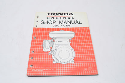 OEM Honda 6188900 Shop Manual G300/G400 NOS