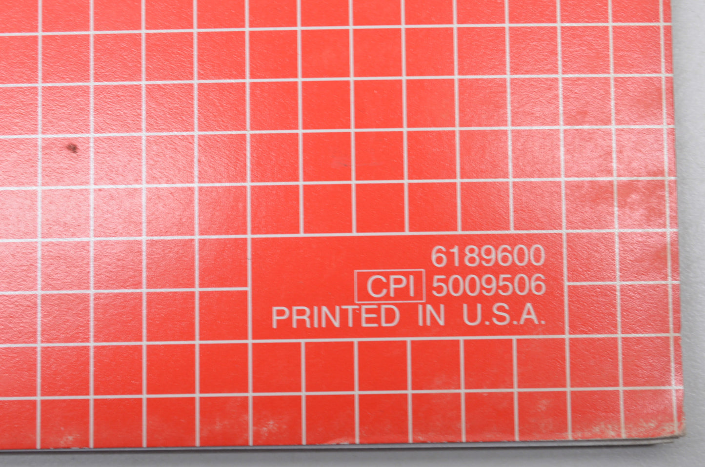 OEM Honda 6189600 Shop Manual G100 NOS