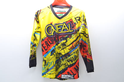 New O'Neal Youth Large Yellow/Red Element Acid Jersey NOS