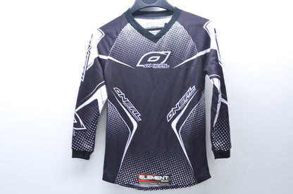 New O'Neal Youth Medium Black/White Element Jersey NOS