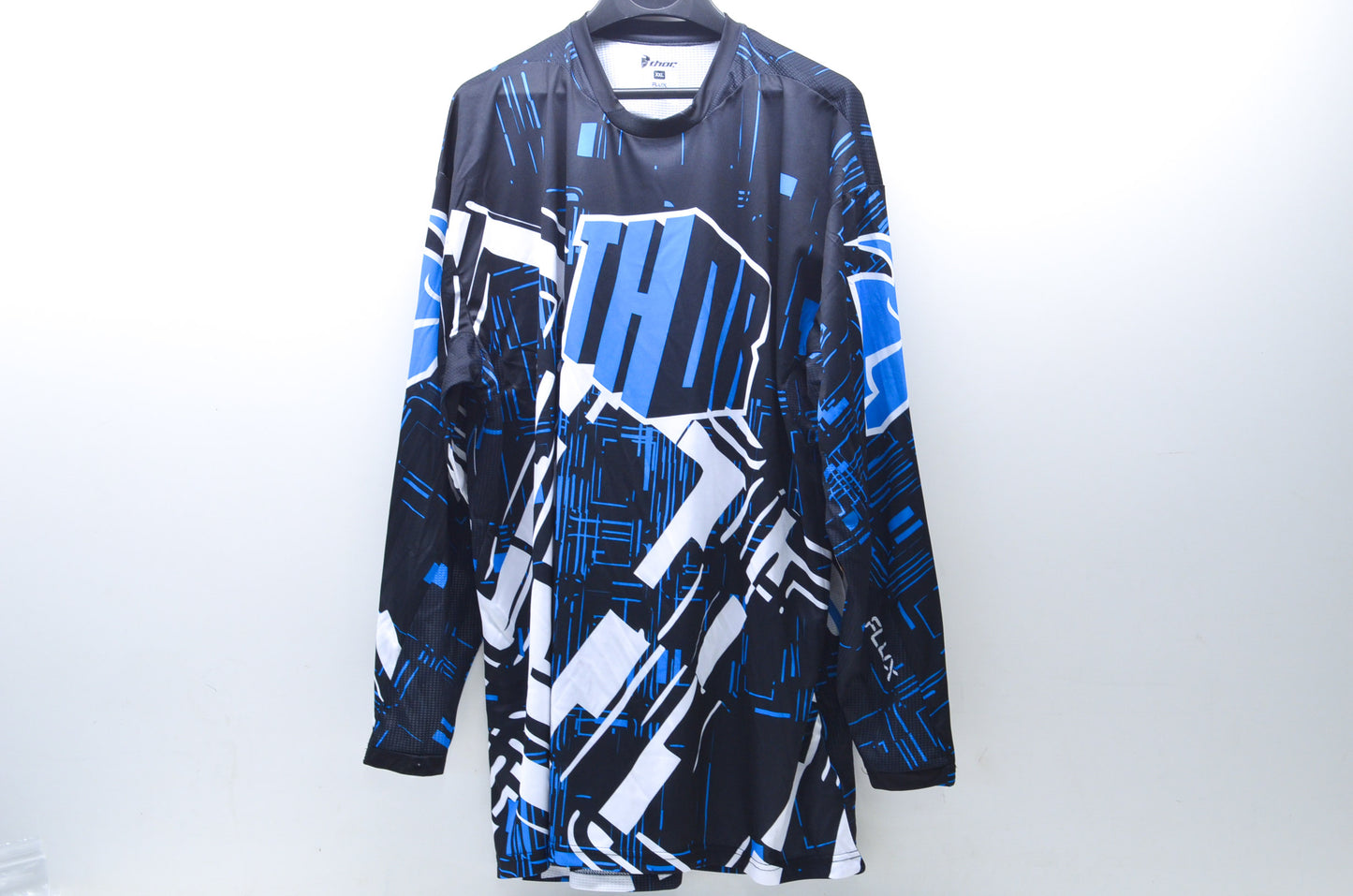 Thor 2910-2800 Xxl Black/Blue S4 Flux Jersey NOS