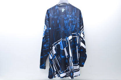 Thor 2910-2800 Xxl Black/Blue S4 Flux Jersey NOS