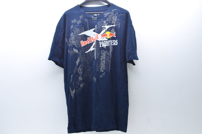 Fox XL Navy Blue Red Bull X Fighters Shirt NOS