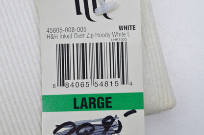 Large White H&H Hoodie NOS