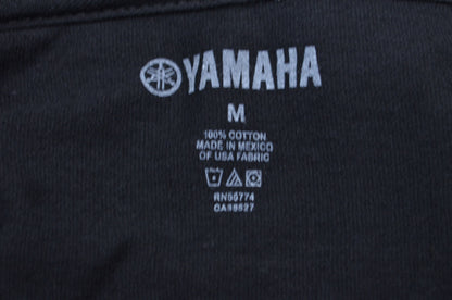 New OEM Yamaha Medium Black Star Motorcycles Shirt NOS