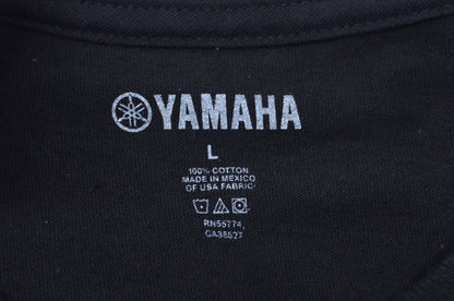 New OEM Yamaha Large Black Star Motorcycles Shirt NOS