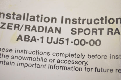Sports Rack Fazer Radian NOS