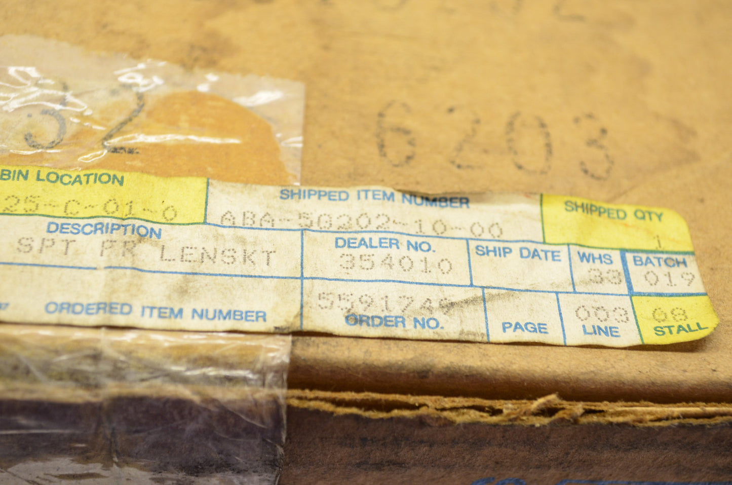 Seca Sport Fairing Lens Assembly NOS