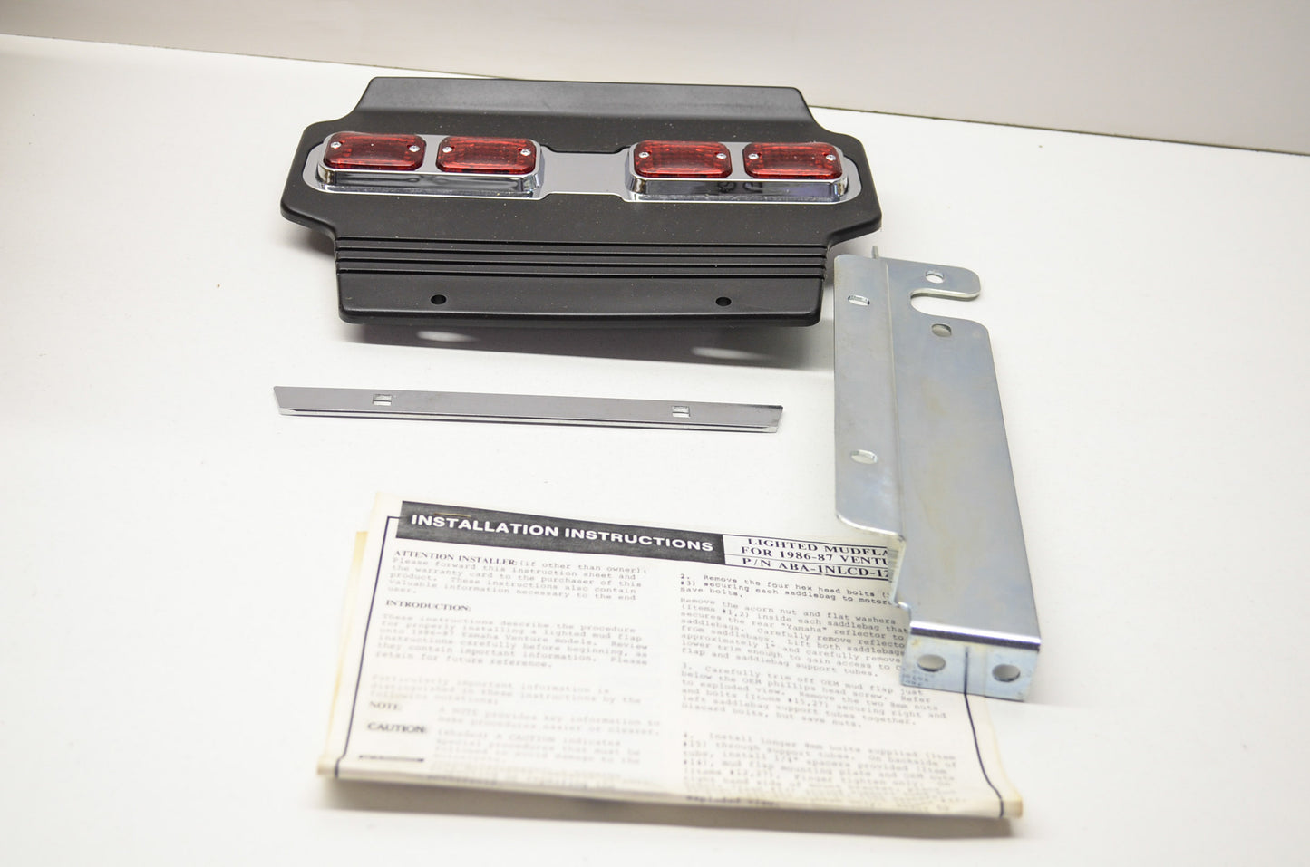 Lighted Mud Flap NOS