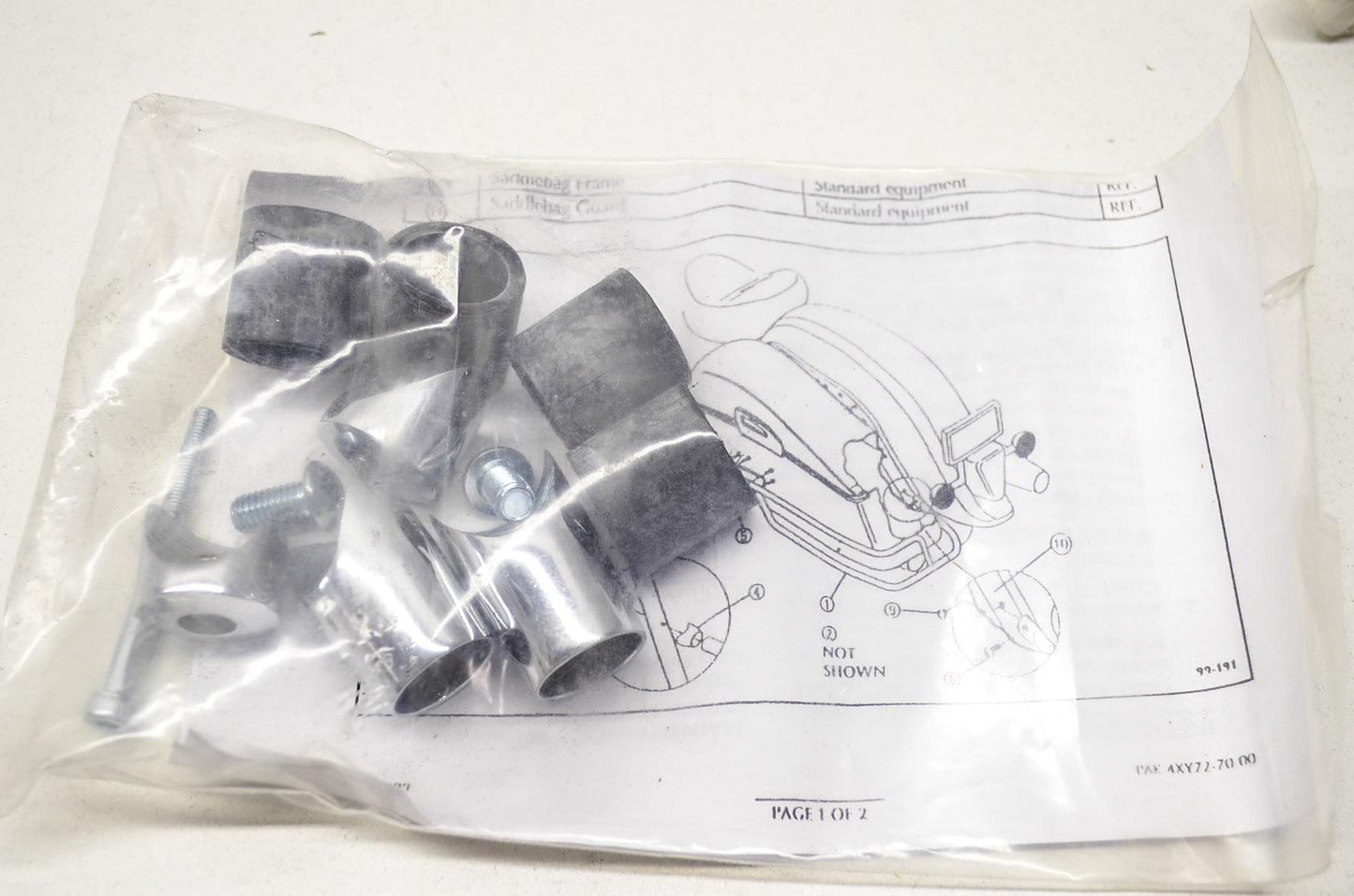 Saddlebag Trim Rail NOS