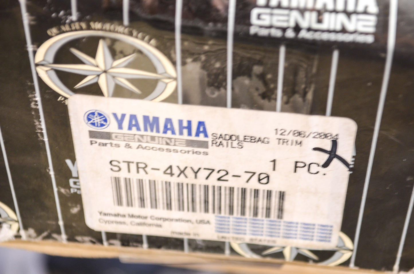 Saddlebag Trim Rail NOS