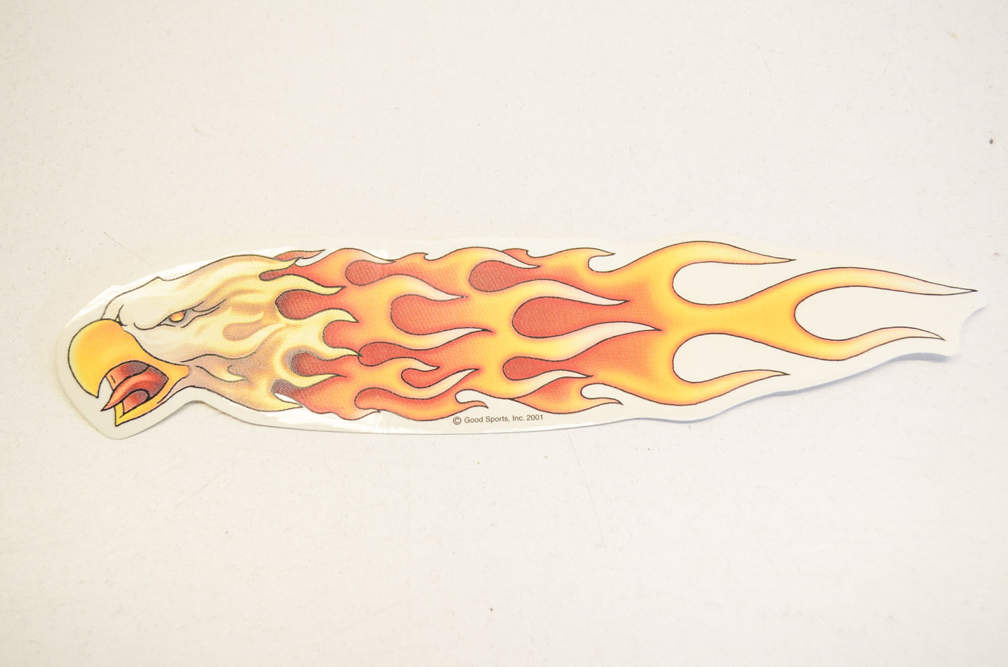 Hot Leathers D1153 Flaming Eagle Decal NOS