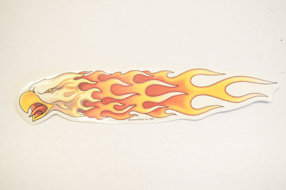 Hot Leathers D1153 Flaming Eagle Decal NOS