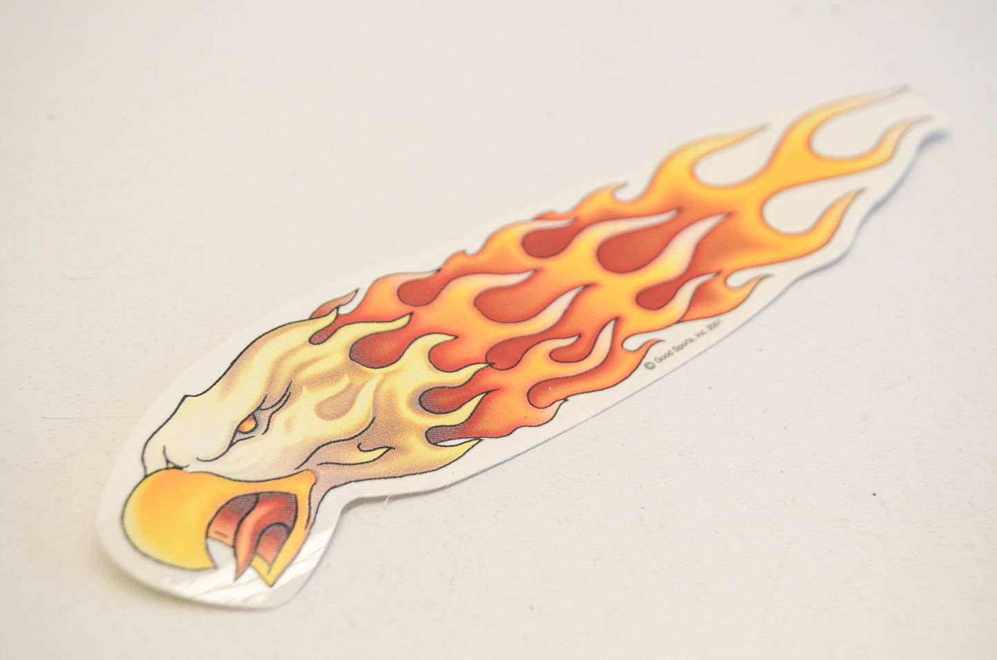 Hot Leathers D1153 Flaming Eagle Decal NOS