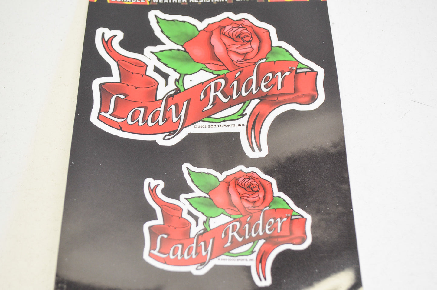 Hot Leathers D1823 Lady Rider Decal NOS