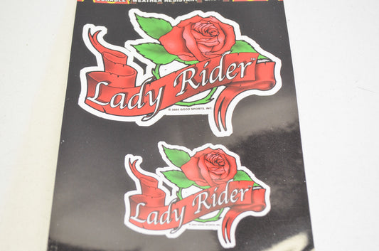 Hot Leathers D1823 Lady Rider Decal NOS