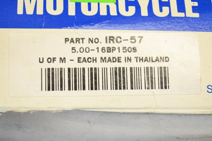 IRC IRC-57 Motorcycle Tube 5.00-16 NOS