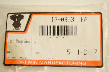 New V-Twin Clutch Ramp Bearing NOS