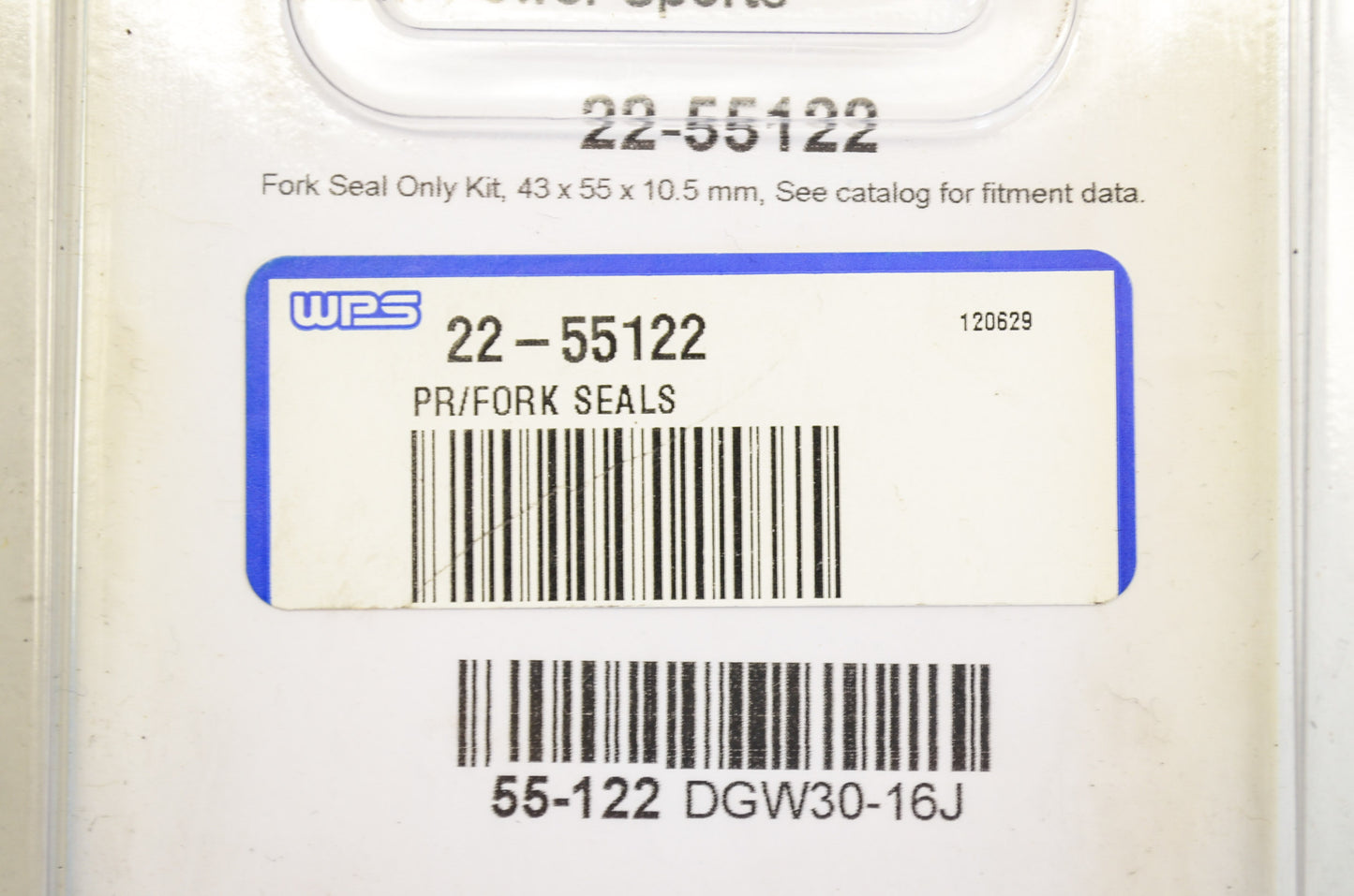 All Balls 55-122 Fork Seal Kit NOS