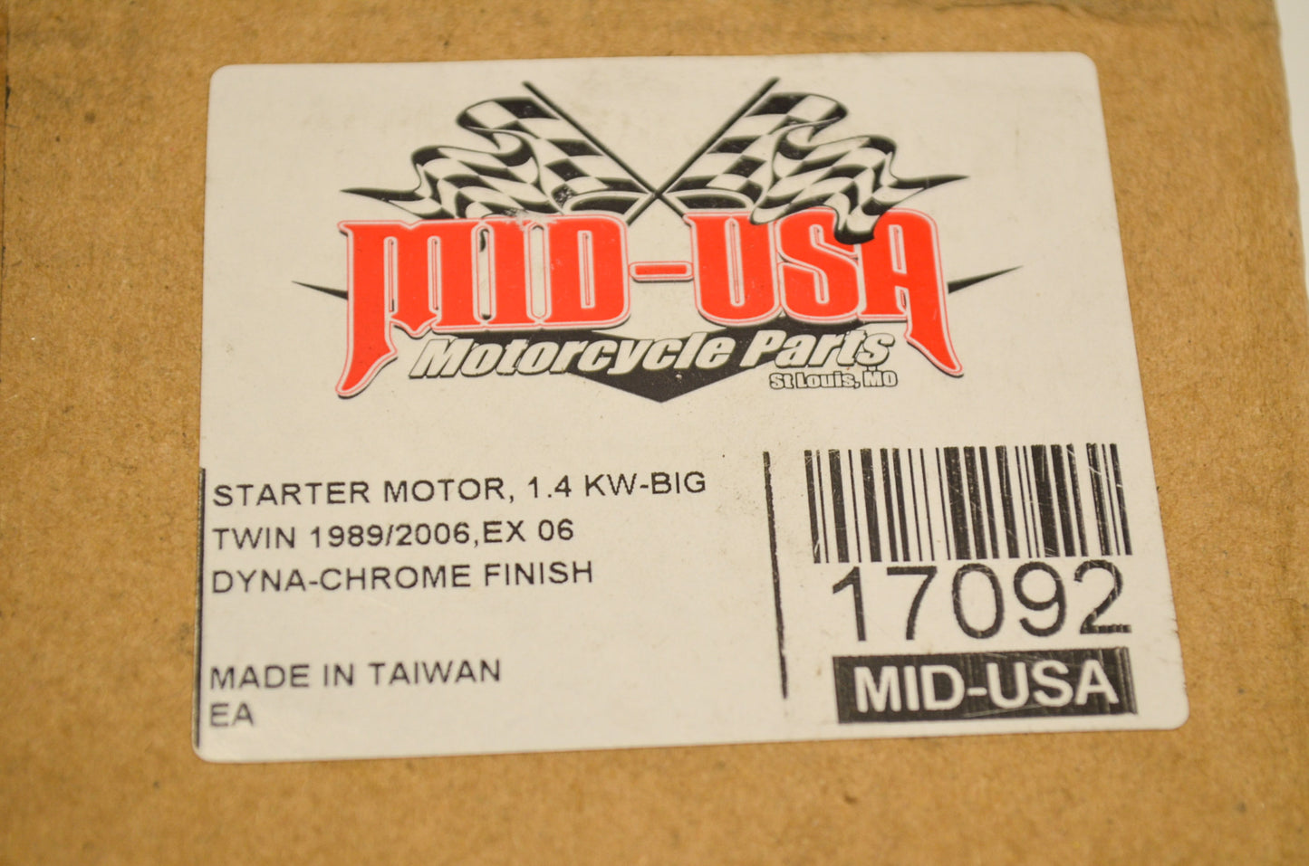 High Torque Starter Chrome NOS