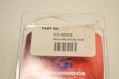 Goodridge 1516914 Banjo Bolt 3/8 NOS