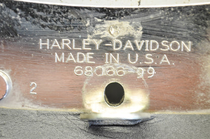 OEM Harley-Davidson 68066-99 Chrome Tail Lamp Base Assembly
