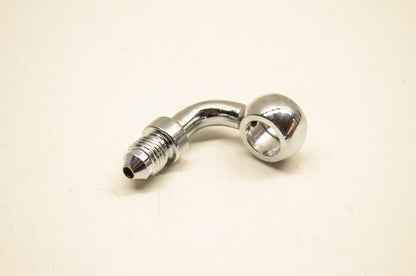Mid USA 45737, PF10B90 Chrome Banjo Adapter Brake Fitting 90 Deg NOS