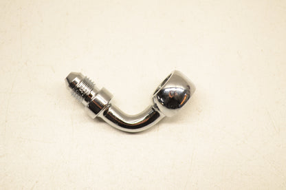 Mid USA 45737, PF10B90 Chrome Banjo Adapter Brake Fitting 90 Deg NOS