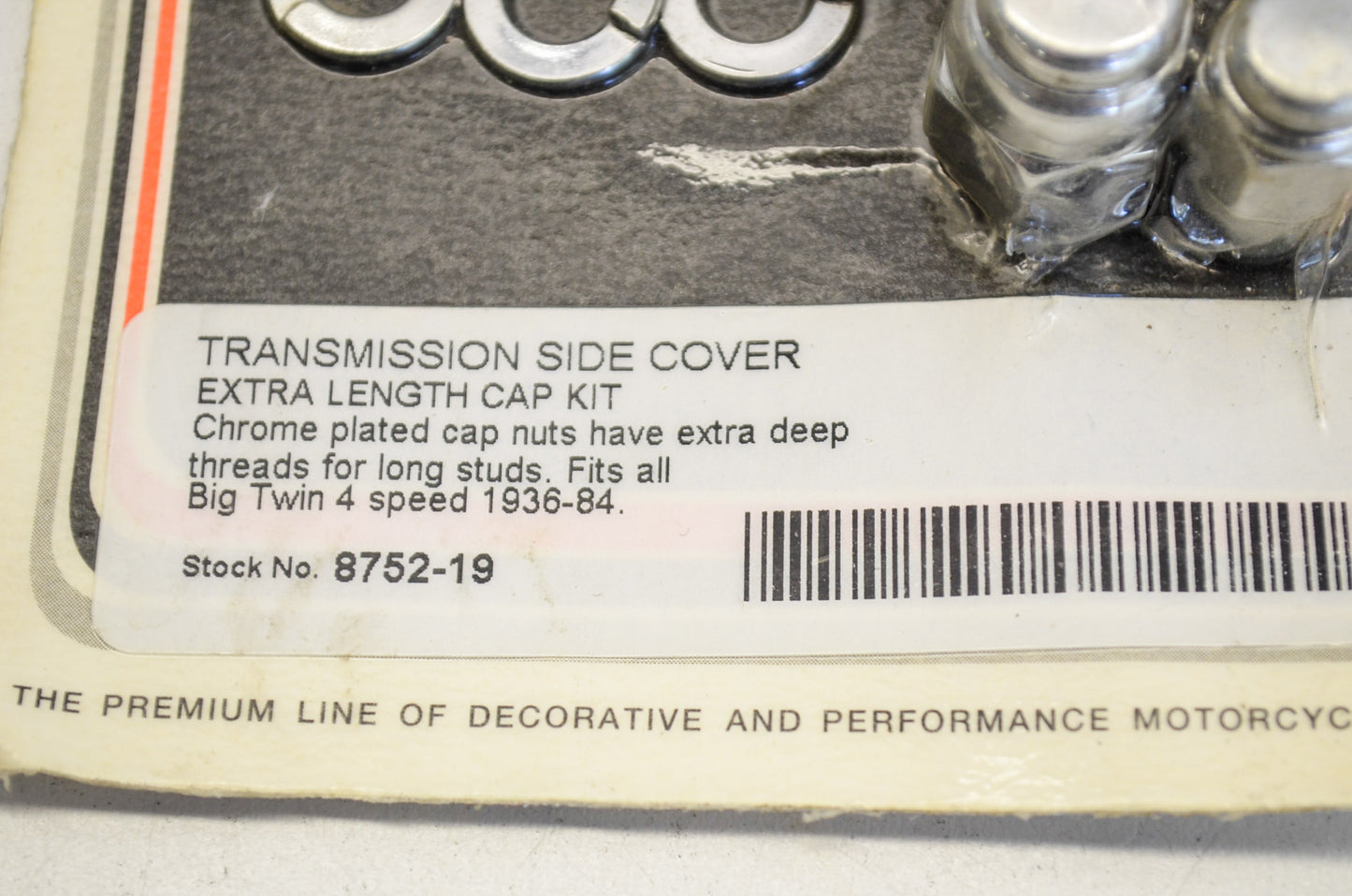 Transmission Side Cover Cap Kit NOS