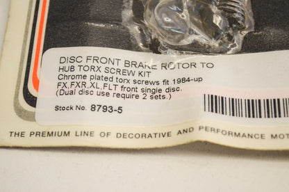 Front Brake Rotor Torx Screw Kit NOS