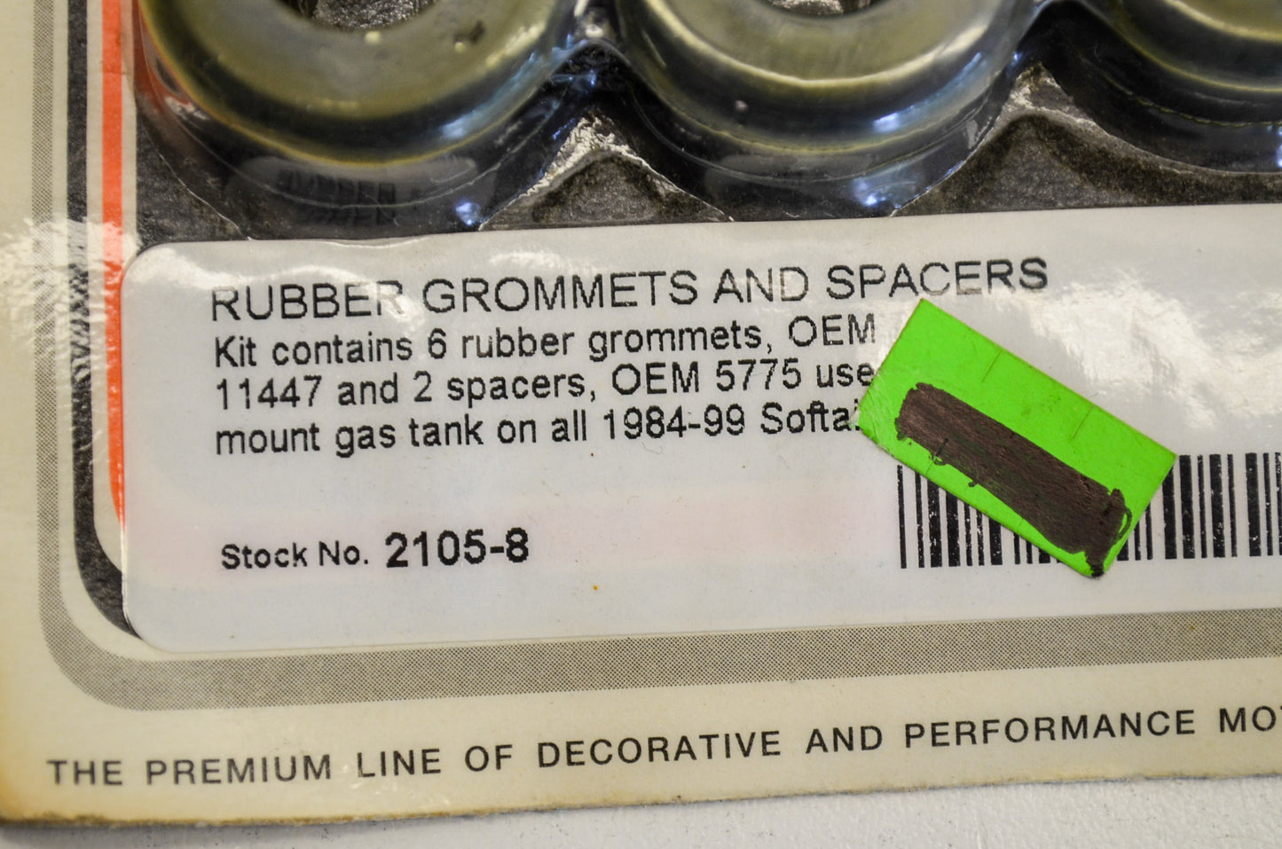 Fuel Tank Mounting Grommet/Spacer Kit NOS