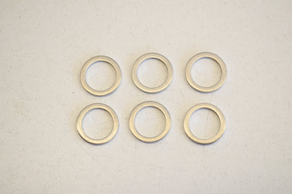 New Russell Crush Washer 7/16' QTY 6 NOS